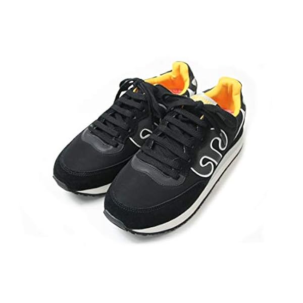 Wushu Ruyi ウシュルイ メンズ イタリアブランド カジュアル スニーカー シューズ 靴 ブラック Mod Masterマスター