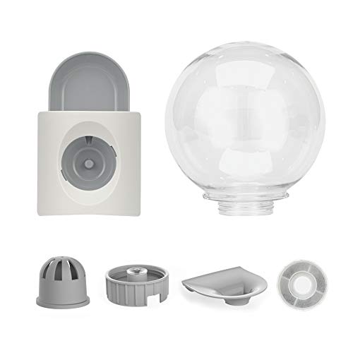 YOYOPET Automatic Replendish Gravity Waterer Rustproof Pet Water Dispenser for Dogs/Cats or Small Pets Include Filter Cover and Charcoal Filters Add Non-Slip Bottom