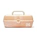 Caboodles Pretty in Petite Peach Marble Vintage Case, 1 Pound