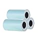 Aibecy Printable Sticker Paper Roll Direct Thermal Paper with Self-Adhesive 5730mm(2.171.18in) for PeriPage A6 Pocket Thermal Printer for PAPERANG P1/P2 Mini Photo Printer