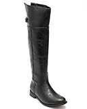 Breckelles Women's Rider-82 Riding Boot, Black