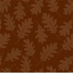Oak Leaves Brown Tissue Paper 500 x 750mm 10 Pack