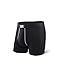 Saxx Mens Vibe Boxer Briefs Black L