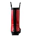 OAKI Kids Waterproof Rain Boots with Easy-On Handles, Fiery Red, 12T US Toddler