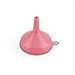 Mirenlife 6 Pcs Mini Plastic Funnels for Essential Oils, Small Samples of Perfume Liquid Emulsion, Sand Art and More, Pink
