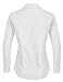 HOTOUCH Womens Longer Tail long Sleeve Oxford Shirt/White/Large