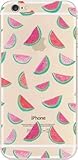 iPhone 6 Plus Case, DECO FAIRY® Protective Case Bumper[Scratch-Resistant] [Perfect Fit] Translucent Silicone Clear Case Gel Cover for Apple iPhone (watermelon light for iPhone 6 Plus)