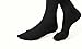JOBST Relief Knee High Graduated Compression Socks, 15-20 mmHg - Comfortable Unisex Design - Closed Toe, Black, Medium