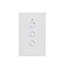 SONOFF T1 Smart Light Switch,2.4GHz Wi-Fi Smart Touch Wall Switch,Works with Alexa and Google Home, 3 Gang 1 Way, T1, Neutral Wire Required