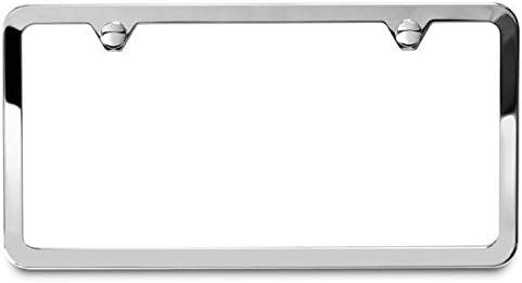 Polished Mirror Bright License Plate Frame