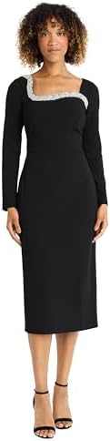maggy london asymmetrical sheath dress Maggy London Women's Printed Gathered Midi Dress - NAVY/TEAL