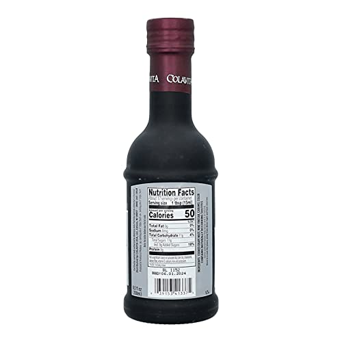 COLAVITA AGED BALSAMIC VINEGAR OF MODENA IGP, 3 YEARS, 8.5 FLOZ GLASS BOTTLE