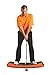 Orange Peel Balance Trainer Aid for Improved Balance by Orange Whip Golf - Upgrade Option with Resistance Band Fitness Training (Orange Peel – One Size)