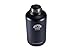 64oz Stainless Steel Growler and Vacuum Insulated Wide Mouth Water Bottle by Pine Sky - 2 Lid Package, Black