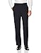 Haggar Men's Eclo Stria Expandable-Waist Flat Front Dress Pant