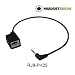 Headset Buddy Female Headset to Male 2.5mm Plug Adapter - Convert 4P4C RJ9 to Phone Jack Cable Works with Plantronics, ATT, Cisco, Panasonic, Cordless & VoIP Telephones (RJ9-PH25)