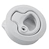 Round-White-Plastic-Flush-Slam-Latch-with-Lock–Boat-Rv-Caravan–Five-Oceans