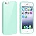 Zeimax(TM) Rubber Skin Case Compatible with Apple iPhone 5 / 5S, Mint Green Jelly