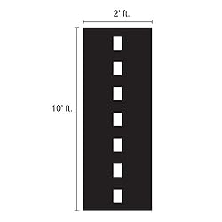 10ft Long Racetrack Floor Running Racer Party