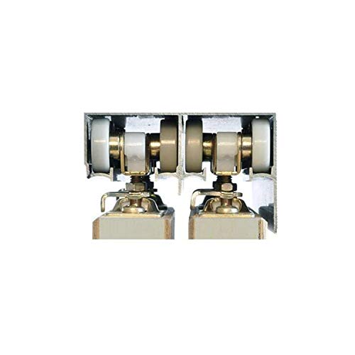 Johnson Hardware 138F Series Sliding Bypass Door Hardware (72 Inch 2 Door System) Pricepulse