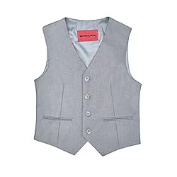 Marvelous World Boys' Suits Slim Fit Vest Set 2