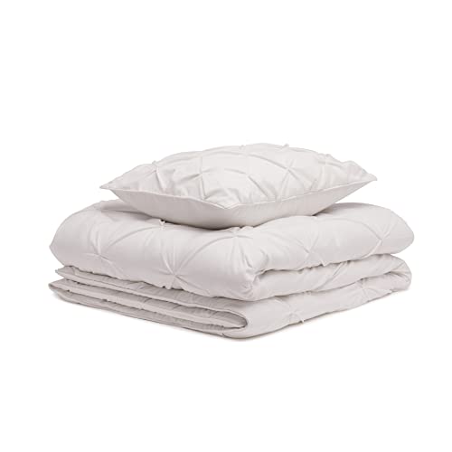 Amazon Basics Pinch Pleat AllSeason DownAlternative Comforter Bedding