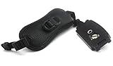 CEARI Camera Leather Hand Grip Wrist Strap Holder for Nikon D4 D4s D70s D90 D3200 D3300 D5200 D5300 D5500 D7100 D7200 Digital Camera - Black