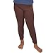 STRETCH IS COMFORT Girl's Cotton Leggings Brown X-Large