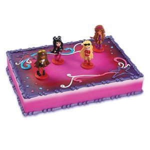 Bratz Cake Topper - 4pc Set by Hallmark