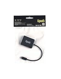 uptab adaptador USB C (tipo C) a 2 ports HDMI 4 K Multi Monitor Divisor
