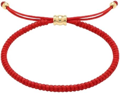 Amazon.com: Luck Strings Thin Red Cord Bracelet - Waterproof Nylon