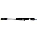 Entsport 2-Piece Casting Rod Graphite Portable Baitcast Rod Inshore Baitcasting Fishing Rod Freshwater Baitcaster Rod Baitcaster (8-20-Pound Test) (7' Medium)