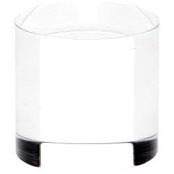 Plymor Clear Acrylic Solid Cylinder Round Display