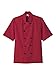 Five Star 18025 Unisex Short Sleeve Chef Jacket (Red, XXXXX-Large)