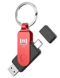 MOSDART 512GB Fast USB C Dual Flash Drive with