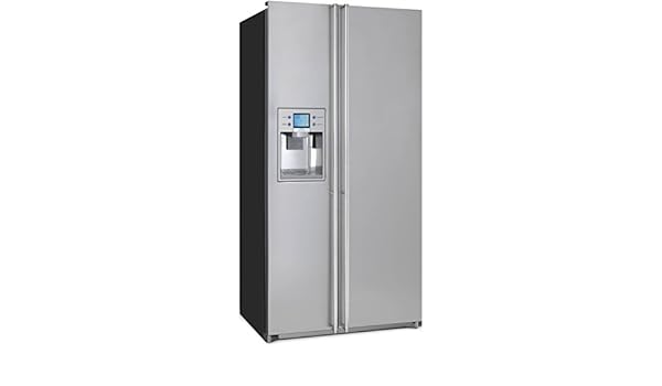 Smeg FA55XBIL3 Independiente 538L A+ Plata nevera puerta lado a ...