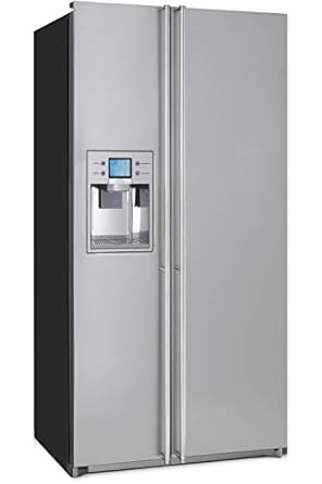 Smeg FA55XBIL3 Independiente 538L A+ Plata nevera puerta lado a ...