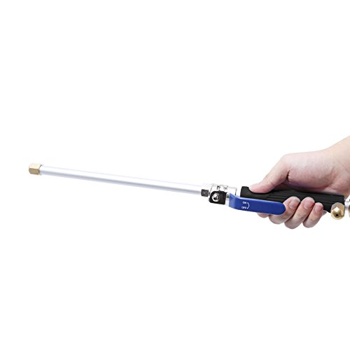 MOCCO High Pressure Power Washer Spray Nozzle, Garden Hose Spray Wand, Power Washer Water Hose Nozzle, Garden Hose Sprayer for Car Wash and Window Washing