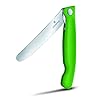 Victorinox 6.7836.F4B Swiss Classic opvouwbaar groentemes, keukenmes, roestvrij staal, vaatwasmachinebestendig, Swiss…
