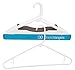 Merrick Plastic Clothing Hangers, Set of 30
