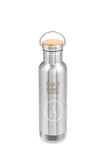 Klean Kanteen Insulated Reflect 20oz Bamboo Brushed Stainles
