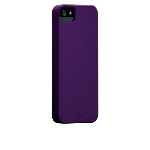 Case-Mate Barely There Case with Liner for iPhone 5/5S - Retail Packaging - Violet Purple