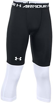 Under Armour Boys' SC30 Essentials 3/4 Leggings SM (8 Big Kids) Black