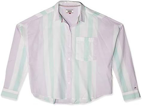 multi coloured striped jeans