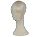 REECHO Fashion Full Length Synthetic 1 Piece Layered Clip in Hair Bangs Fringe Hairpieces Hair Extensions Color - White Blonde