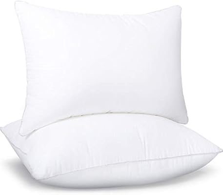 Amazon Soamay 睡眠用ベッド枕 2個セット プレミアムフラシ天繊維 人工羽毛枕 横向きと仰向けで寝る人に最適 X 26インチ 標準 枕 オンライン通販