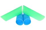 Garlic Peeler - Silicone Garlic Presser Tube Roller - 4 Piece Set - 4.75x 1.25 inches