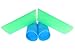 Juvale 4 Piece Set Garlic Peelers - Silicone Garlic Presser Roller, Easy Peeling Tube - Useful Kitchen Tools - Blue and Green, 4.75 x 1.25 Inches