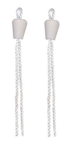 Wine Bottle Candle, 10 White Ceramic Wick Holders For 1/8