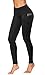 Fengbay High Waist Yoga Pants, Pocket Yoga Pants Tummy Control Workout Running 4 Way Stretch Yoga Leggings